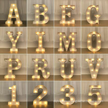 2021 holiday lighting number and letter lamps christmas decorations outdoor led lights